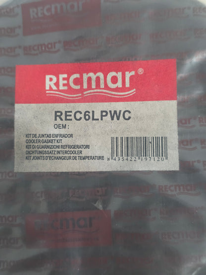 6LPWC Aftermarket Yanmar 6LP Heat Exchanger End Gasket Kit 119773-44080, 119773-44071 | Sawley's Select Marine Parts