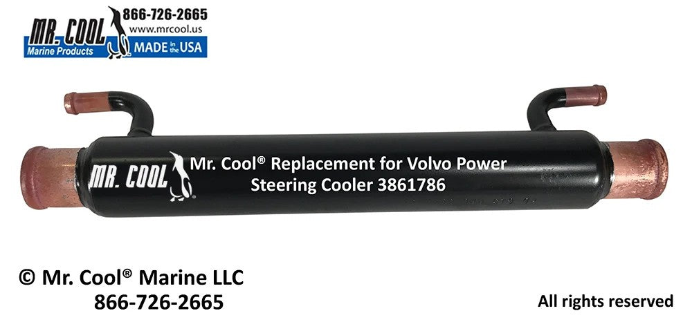 3861786 VOLVO PENTA 3861786 POWER STEERING COOLER REPLACEMENT