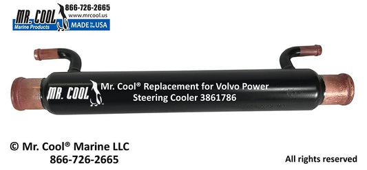 3861786 VOLVO PENTA 3861786 POWER STEERING COOLER REPLACEMENT