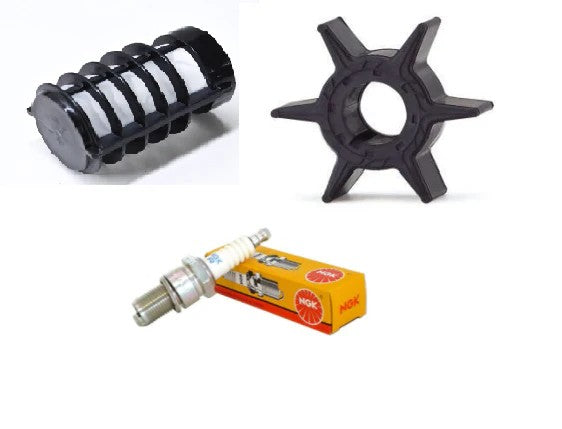 Aftermarket Yamaha 20-30HP 2-Stroke Service Kit (B) 20D, 20DEO, 20DM, 25N, 25NY12 | Sawley's Select Marine Parts