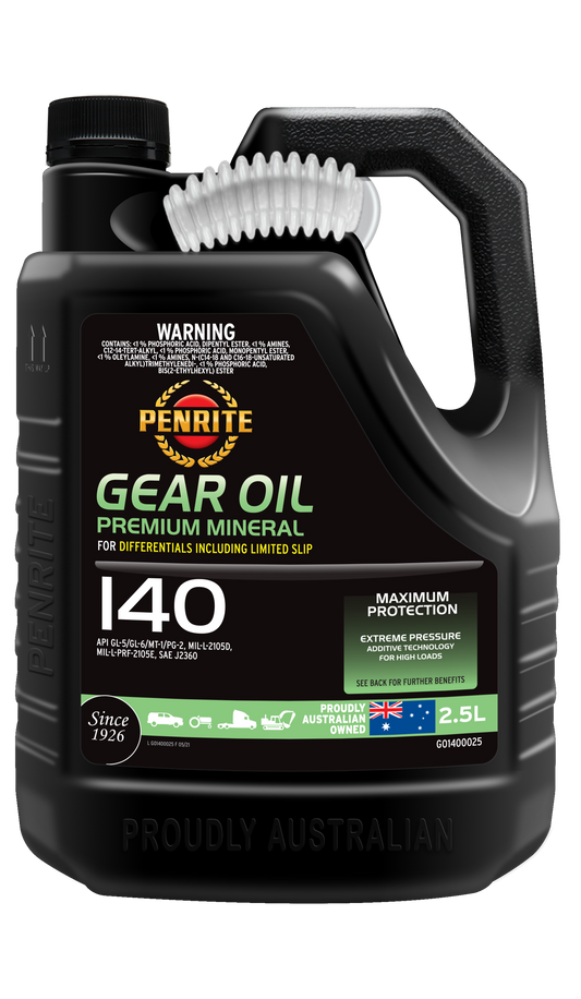 GO1400025 Gear Oil 140 (Mineral) 2.5L