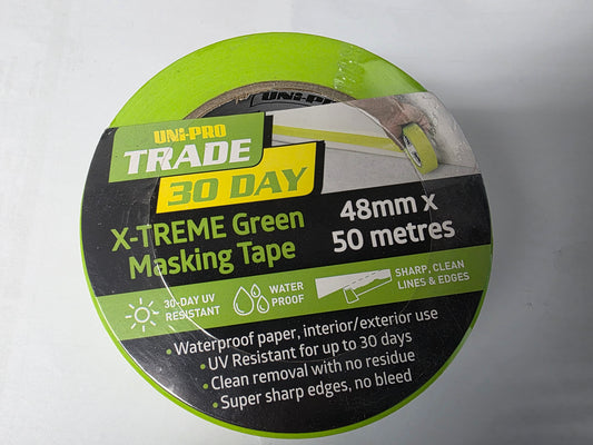70748 30 Day Green Masking Tape 48mm