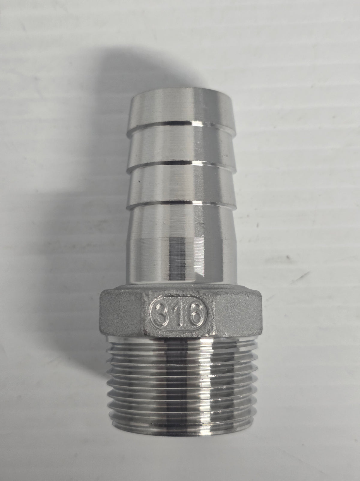 31SSP03-1616 P3 S/S 1" X 1" Male Tail | Marine Pump & Fitting