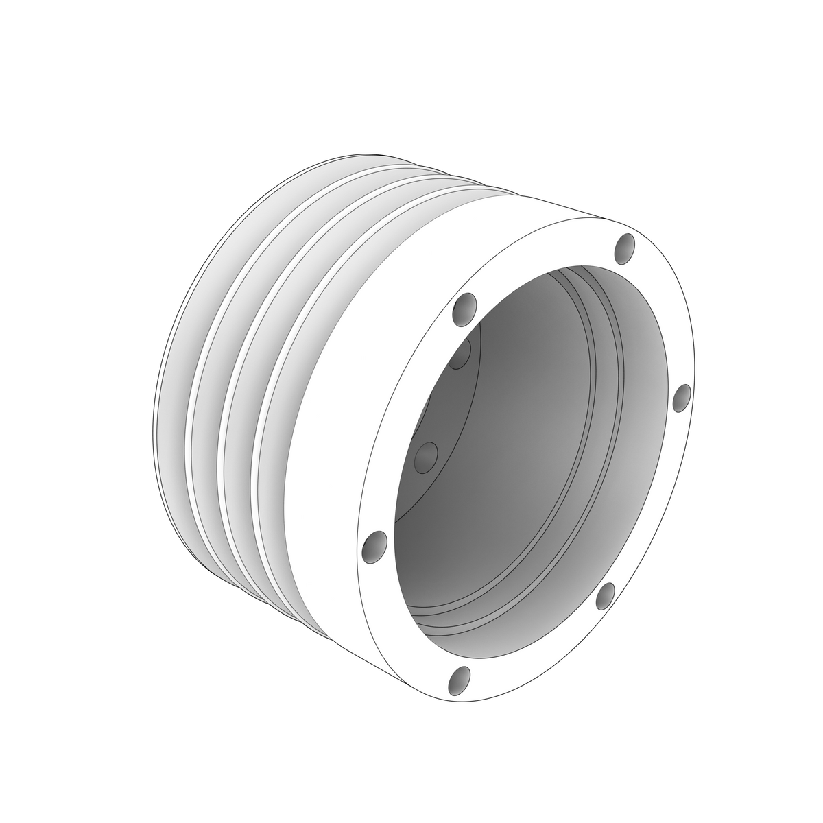466493 Pulley | Genuine Volvo Penta Part