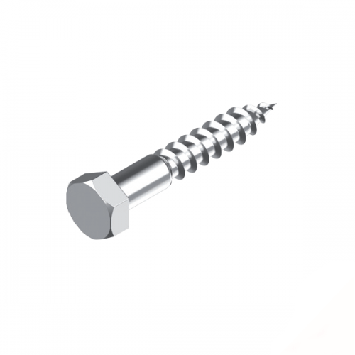 019101290 Stainless Steel Coach Bolt M12 x 90