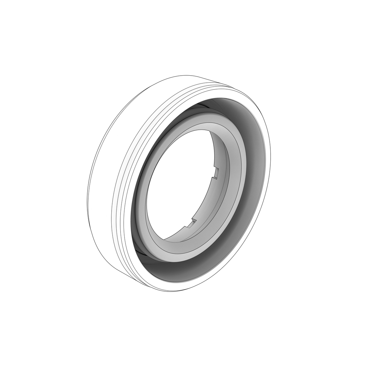 23915396 Seal | Genuine Volvo Penta Part - photo 2 of 2