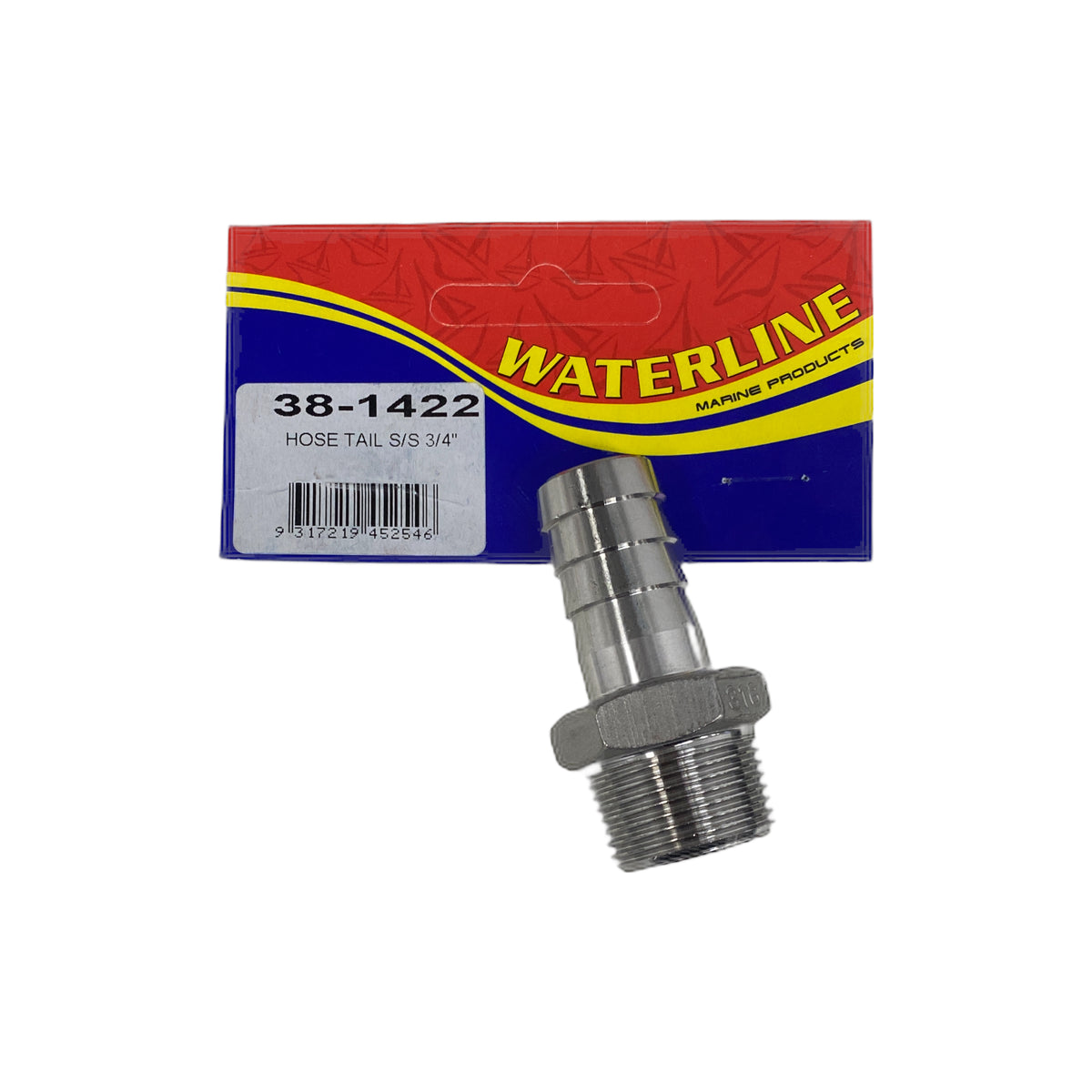 381422 S/S Hose Tail | Marine Pump & Fitting