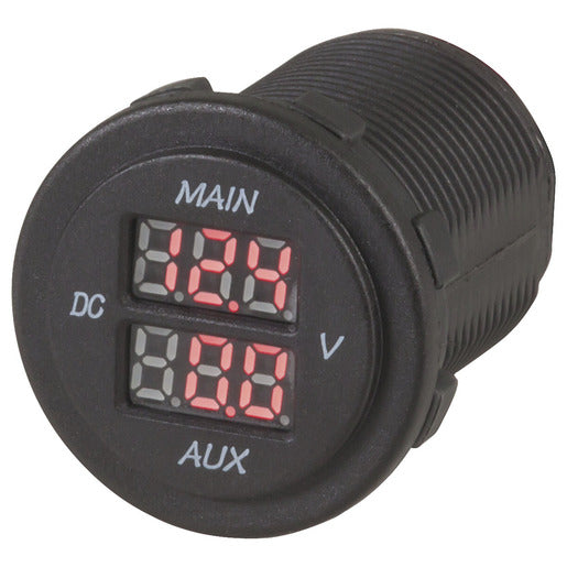 QP5583 LED Dual Battery Voltmeter | Marine Electrical Part