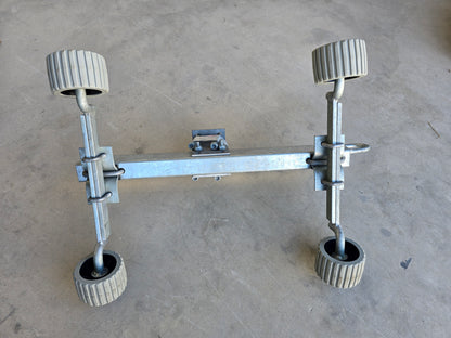 3331 Dunbier SUPA-ROLLA Rear Ass 4 Rollers & Side Plates