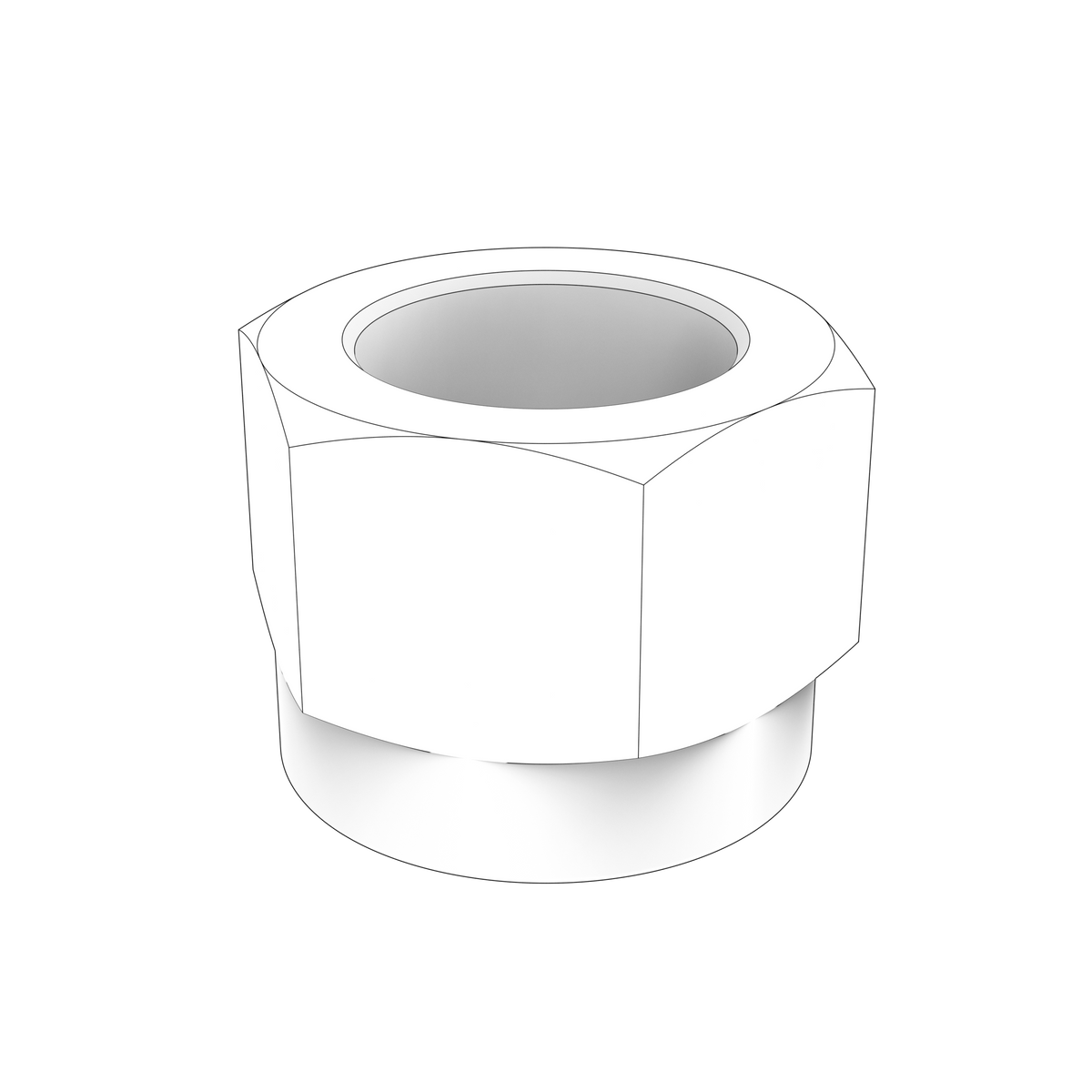 60112108 Lock Nut | Genuine Volvo Penta Part