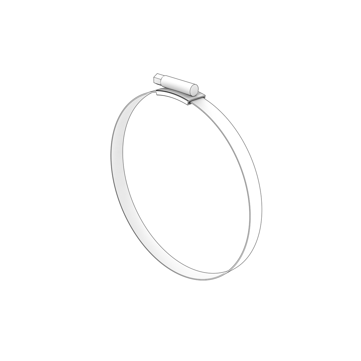 22274888 Hose Clamp | Genuine Volvo Penta Part - photo 2 of 2