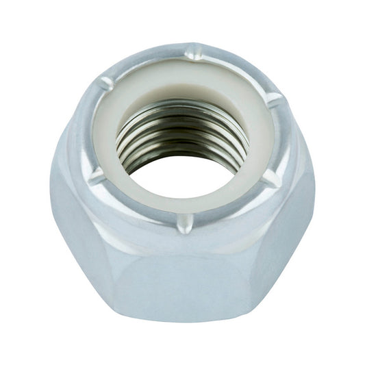 0378716 Hexagon nut, low profile, with clamping piece (non-metal insert) 7/16"