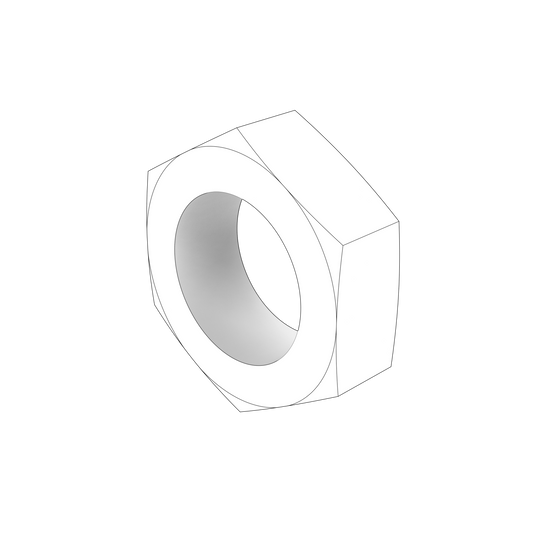 955793 Hexagon Nut | Genuine Volvo Penta Part - photo 2 of 2
