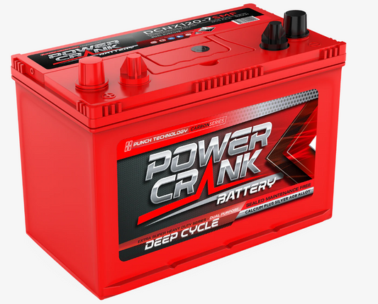 DCNX120-7LSMF Power Crank 800 CCA Battery | Deep Cycle Series