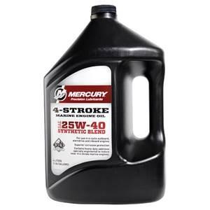 928M0078630 Mercury MerCruiser 4 Stroke Marine engine oil 25W40 | Genuine Quicksilver OEM Part