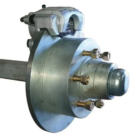 A1256 Mackay Axle 64 Square Overlay Hydraulic 6-Stud LandCruiser 2140mm (84") | Marine Trailer Part