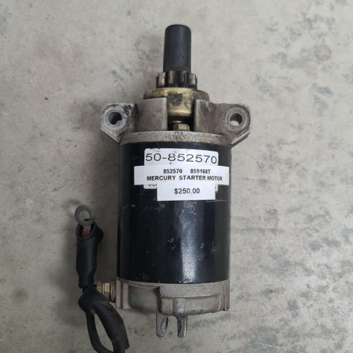 852570 859168T Mercury Starter Motor | Genuine Used Part