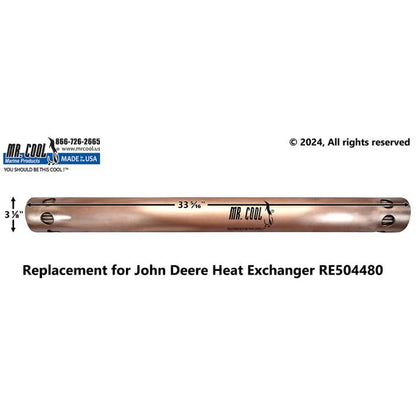 RE504480 John Deere Heat Exchanger Bundle Insert