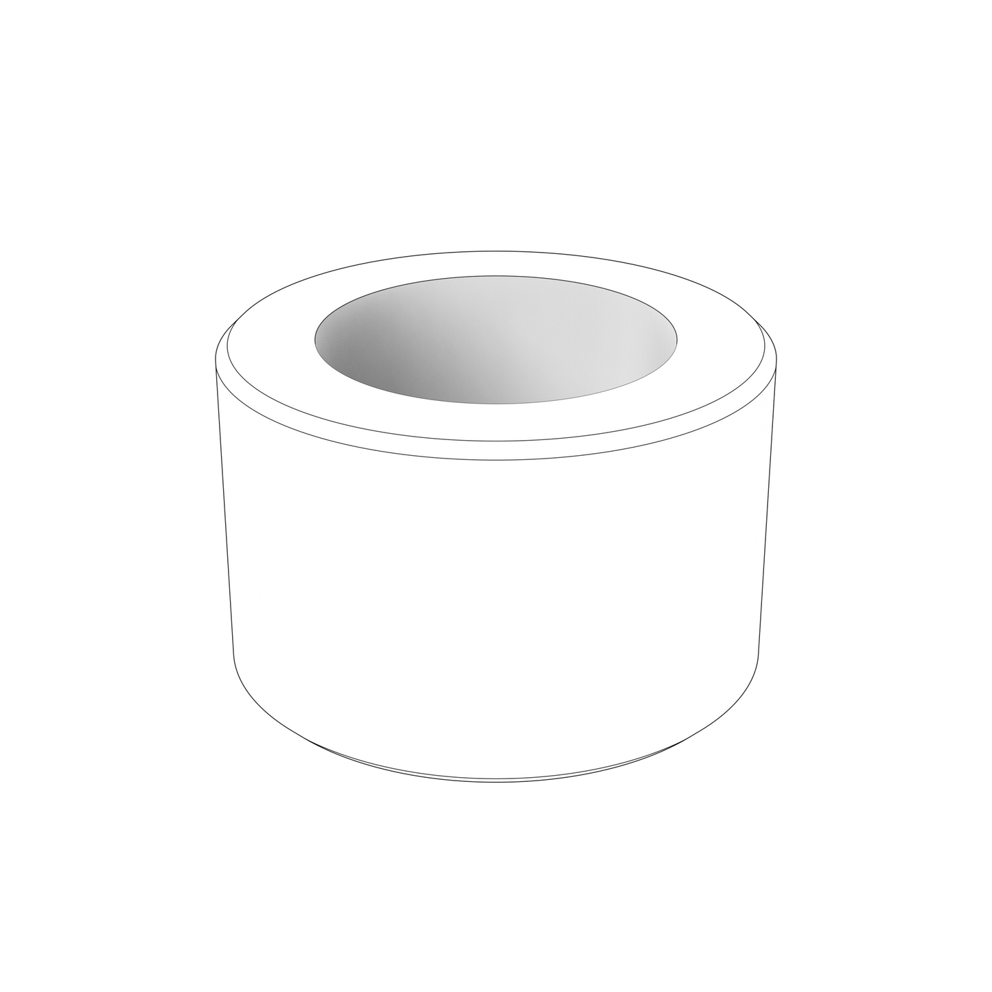 1678297 Spacer Sleeve | Genuine Volvo Penta Part - photo 2 of 2