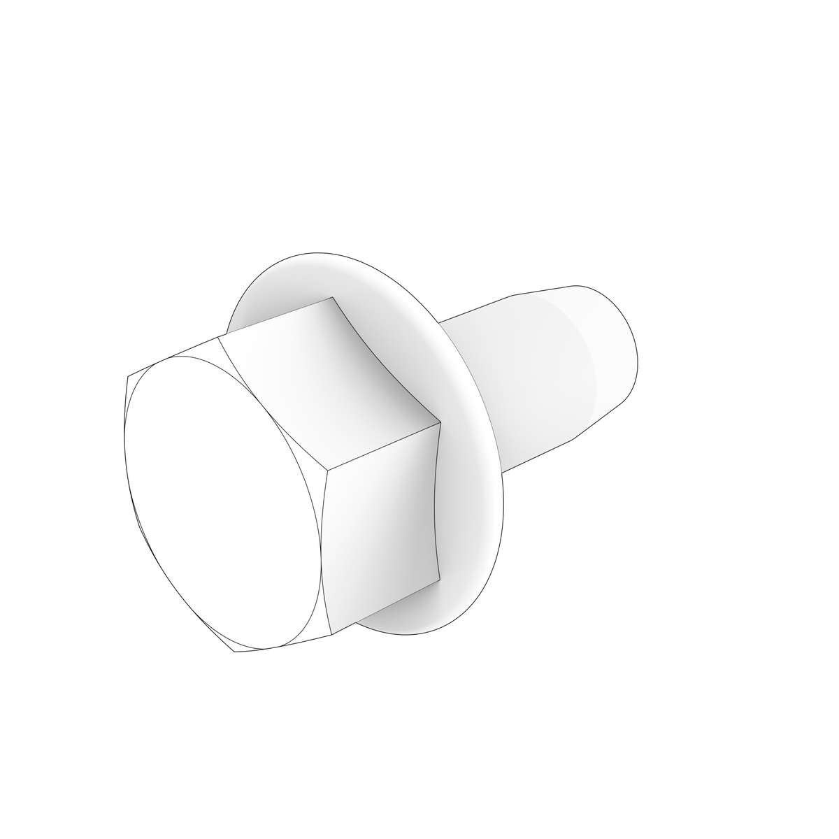 60114372 Flange Screw | Genuine Volvo Penta Part