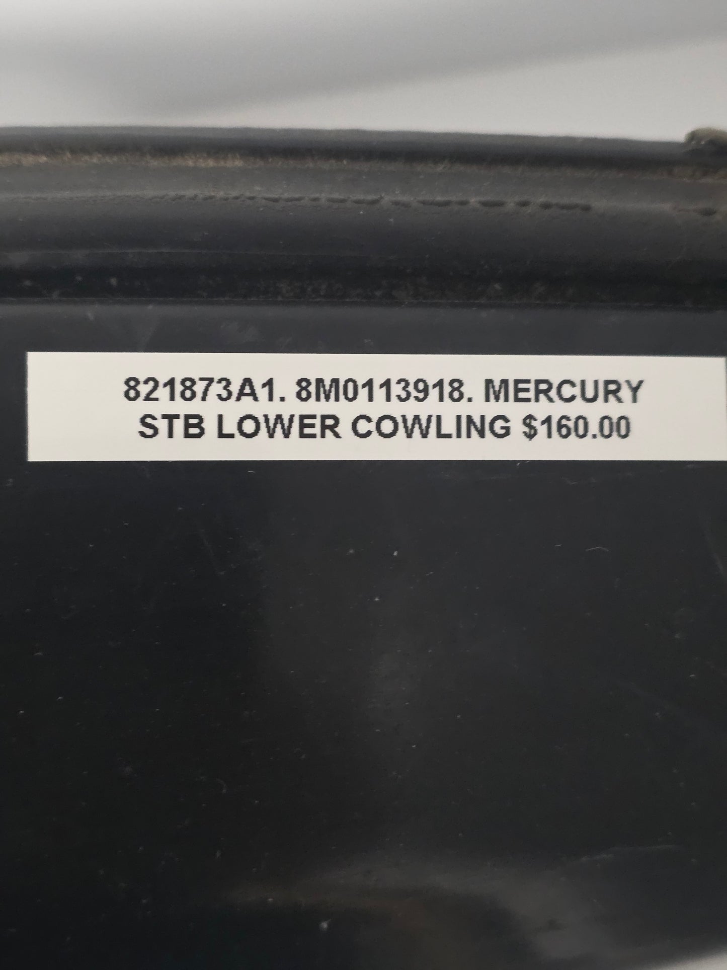 821873A1 8M0113918 Mercury STB Lower Cowling | Genuine Used Part