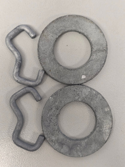 2969D Dunbier Retainer Clips & Washers Suits Alloy Rolla Arm (# 2967)
