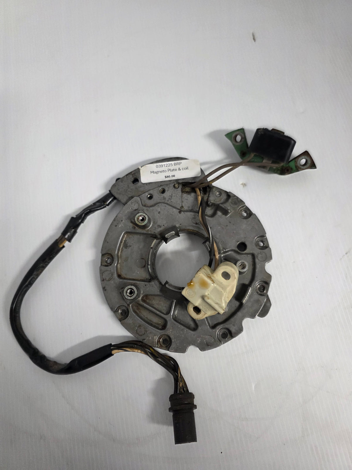 0391225 BRP Magneto Plate & Coil | Genuine Used Part - photo 4 of 12