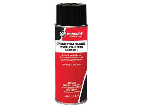 928028781 Mercury MerCruiser Mercury Phantom Black Enamel Paint | Genuine Quicksilver OEM Part