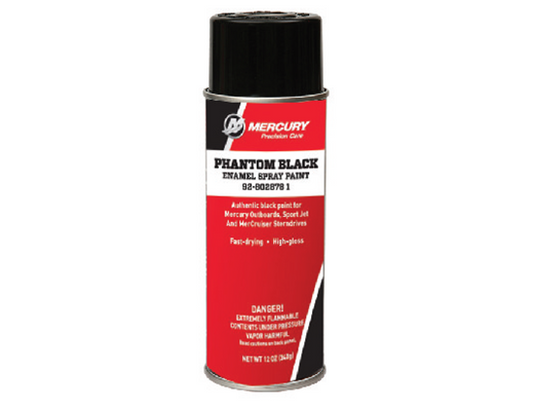 928028781 Mercury MerCruiser Mercury Phantom Black Enamel Paint | Genuine Quicksilver OEM Part