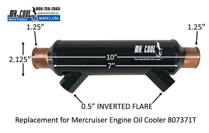 807371T Aftermarket Mercruiser Oil Cooler | Sawley's Select Marine Parts