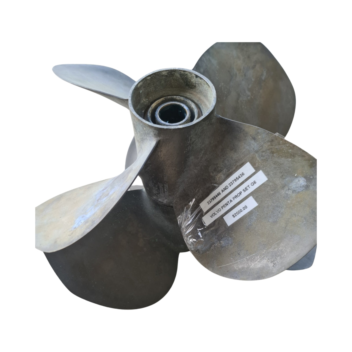 23795436 23795446 Volvo Penta G6 Nibral Duoprop Propeller Set – DPH Drive | Genuine Used Part