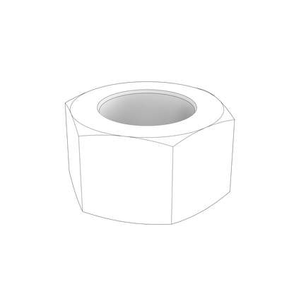 60114496 Hexagon Nut | Genuine Volvo Penta Part