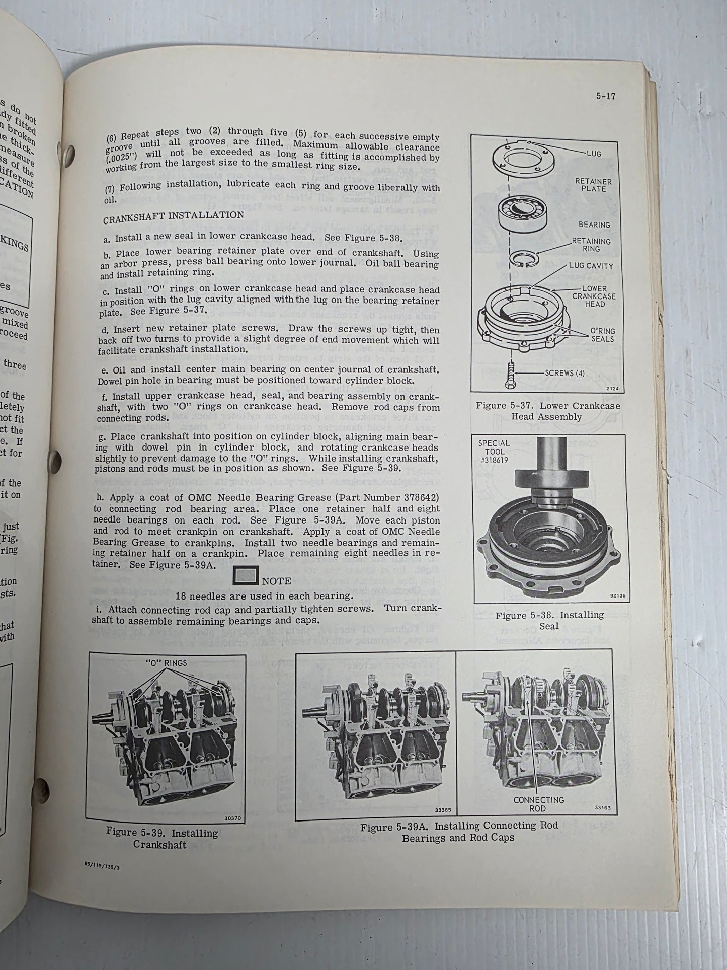 1974 Johnson 85HP Service Manual | Genuine Used Manual
