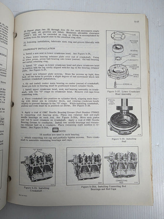 1974 Johnson 85HP Service Manual | Genuine Used Manual - photo 2 of 2
