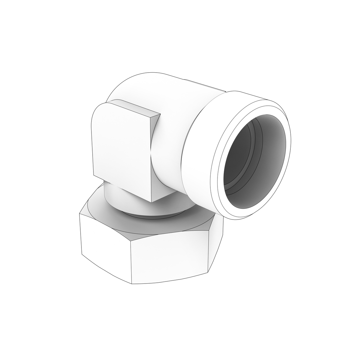 994507 Elbow Nipple | Genuine Volvo Penta Part - photo 2 of 2