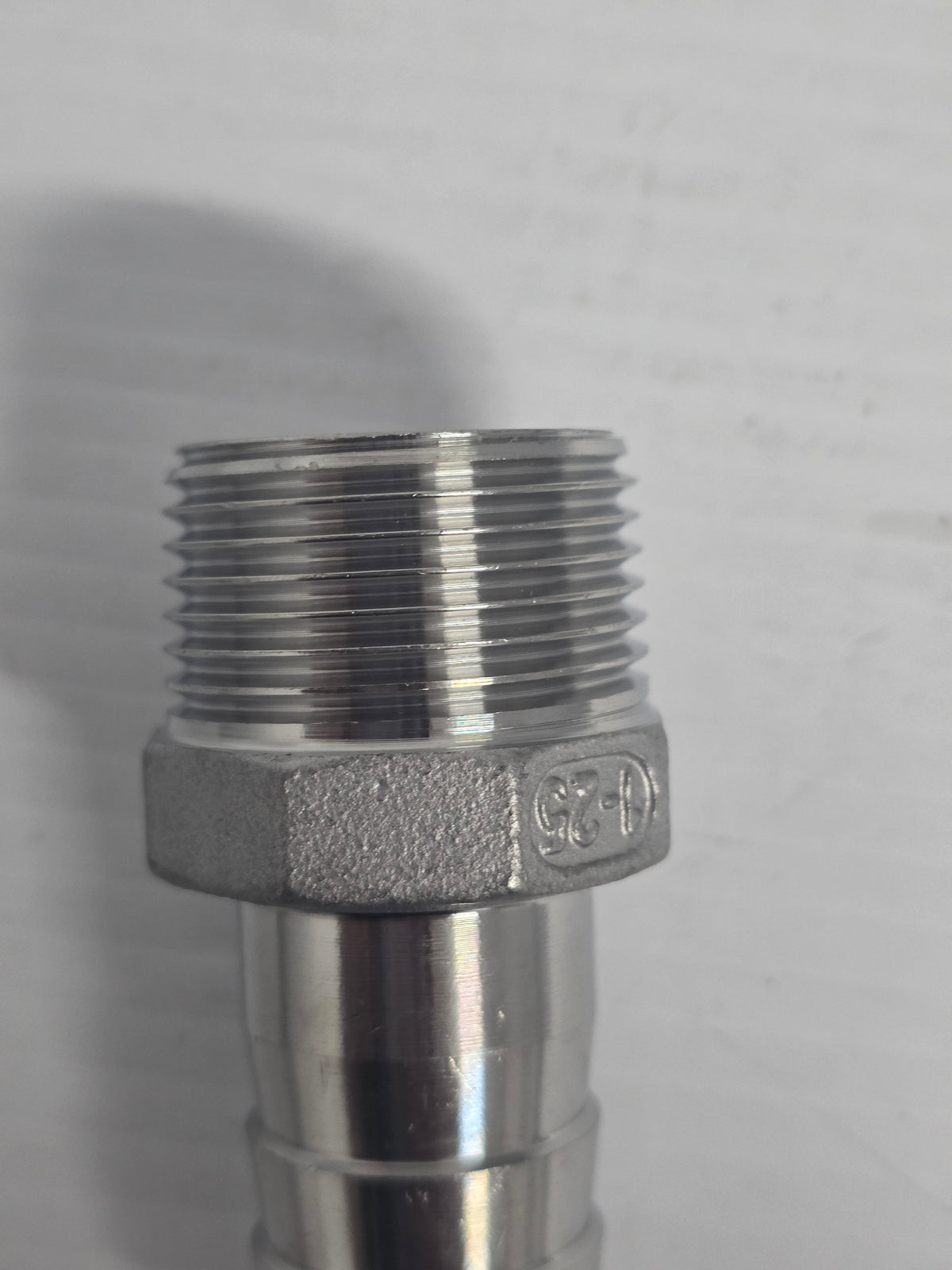 31SSP03-1616 P3 S/S 1" X 1" Male Tail | Marine Pump & Fitting
