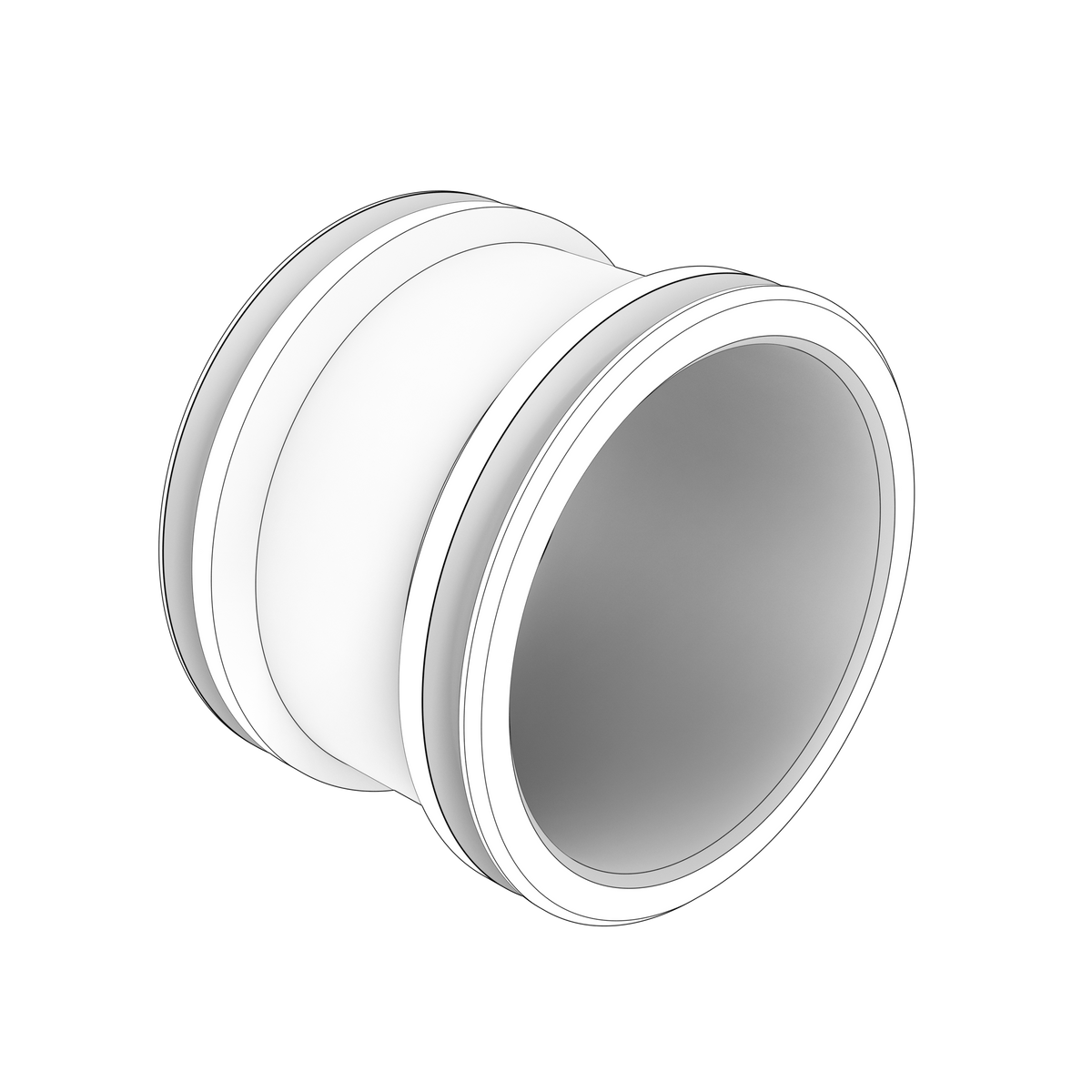 1661276 Intermediate Pipe | Genuine Volvo Penta Part
