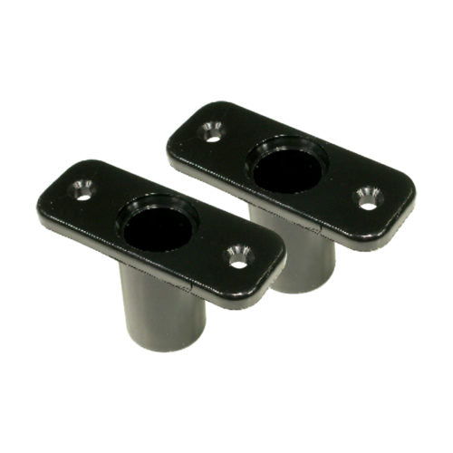 221092 Rowlock Top Plate Plastic 17mm (Pair) | Marine Deck Hardware