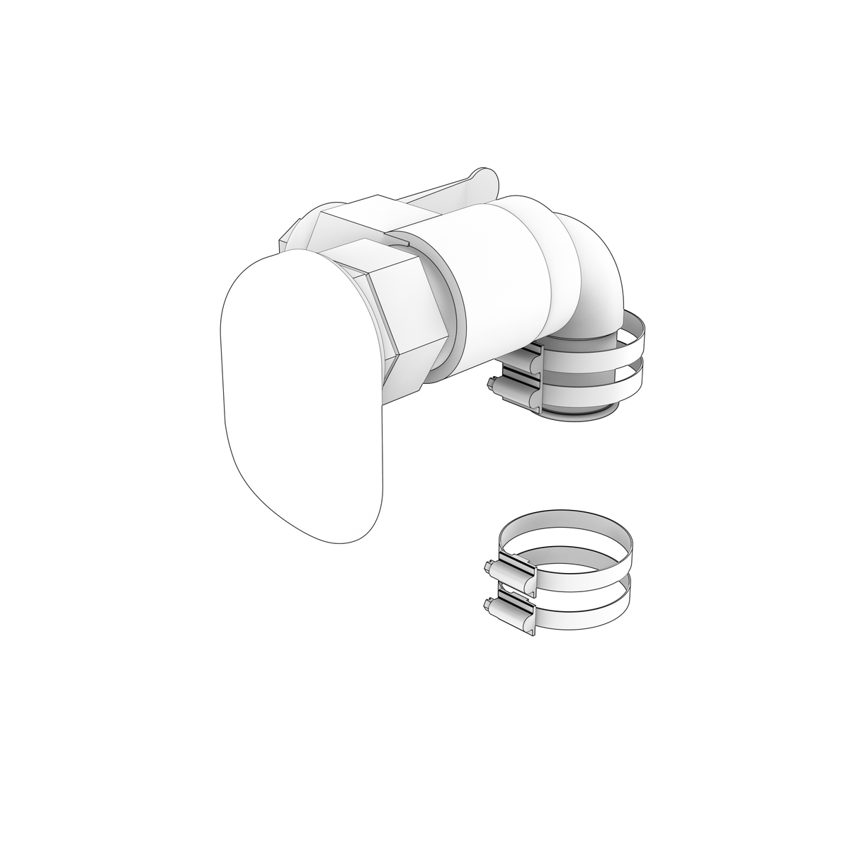 1140127 Cooling Water Inlet | Genuine Volvo Penta Part