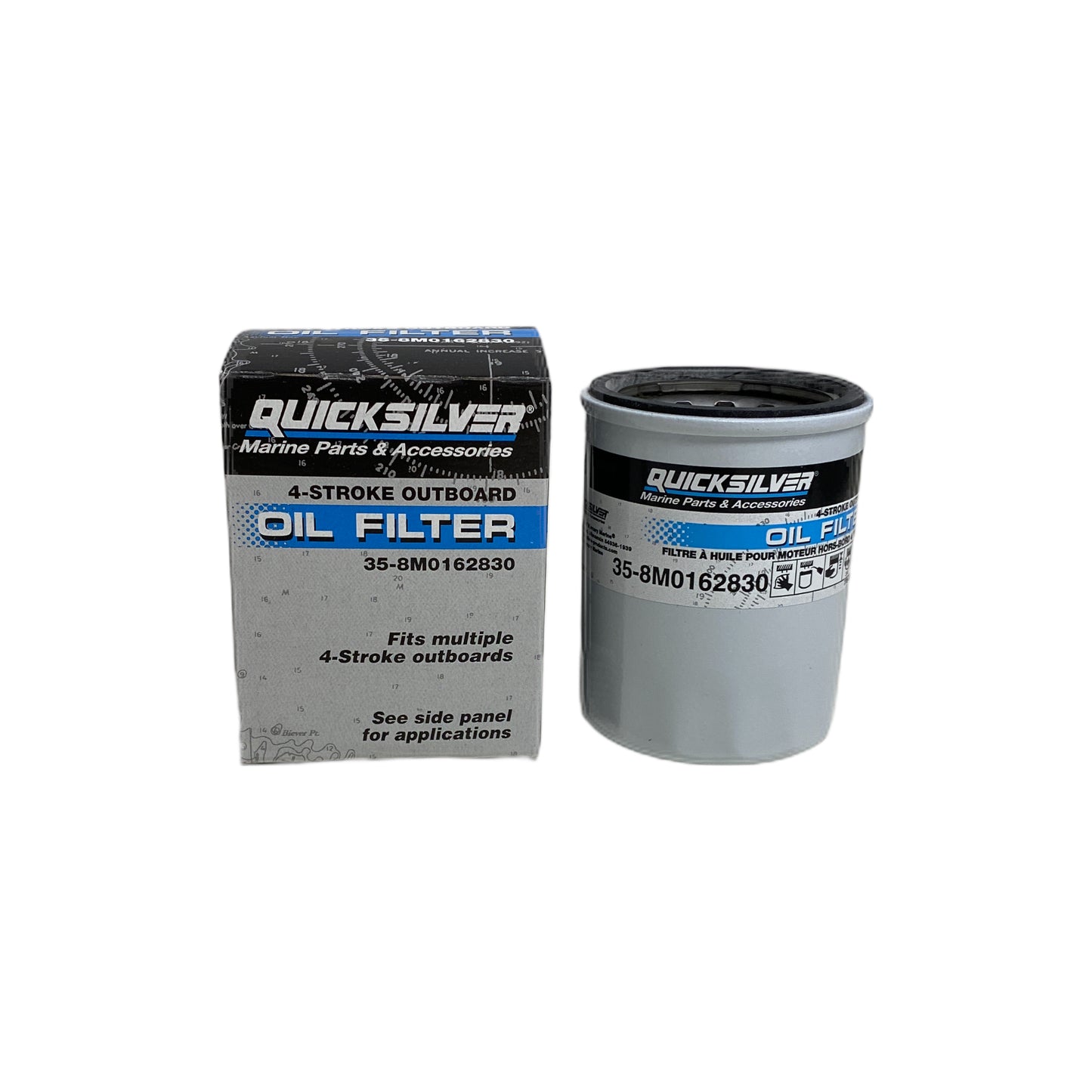 8M0162830 Mercury MerCruiser 358M0162830 Oil Filter | Genuine Quicksilver OEM Part