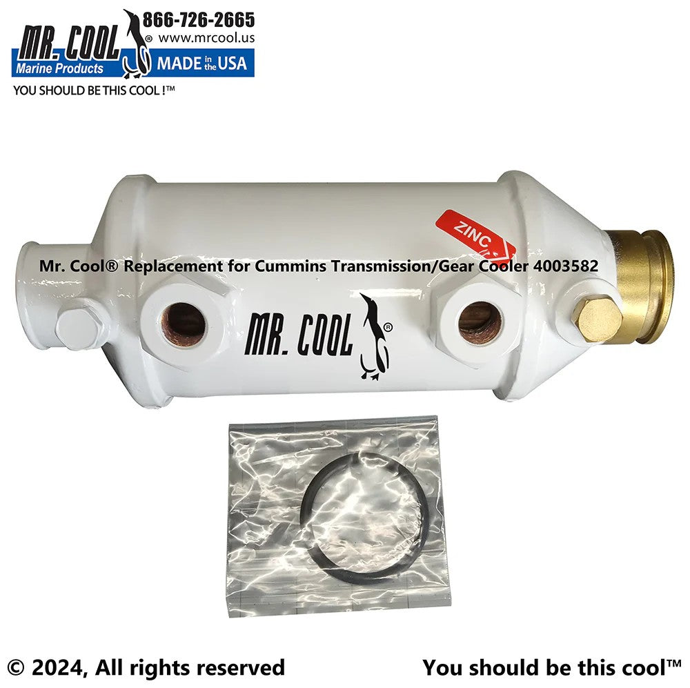 4003582CN Cummins QSM11 Oil Cooler 4003582CN with ZF Transmission Replacement