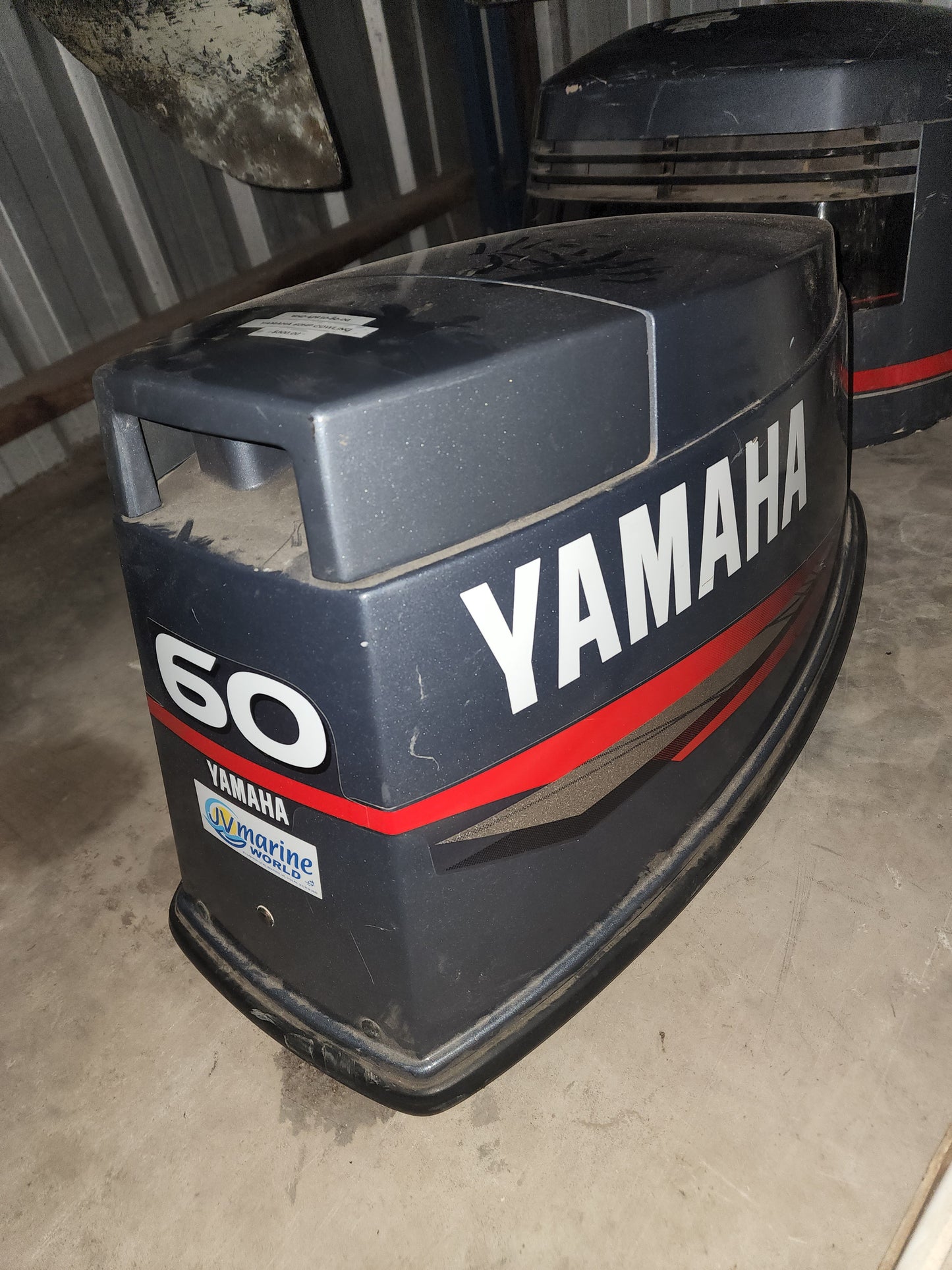 6H2-42610-50-00 Yamaha 60hp Top Cowling | Genuine Used Part