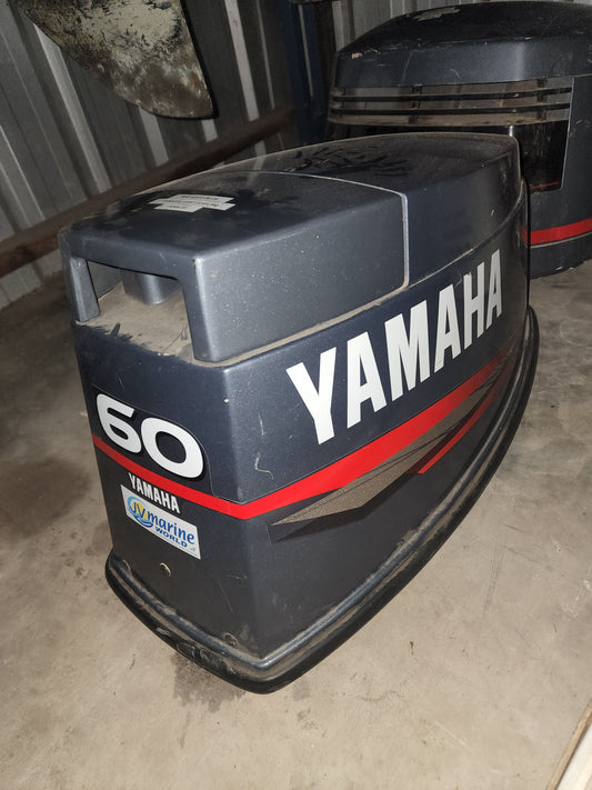 6H2-42610-50-00 Yamaha 60hp Top Cowling | Genuine Used Part