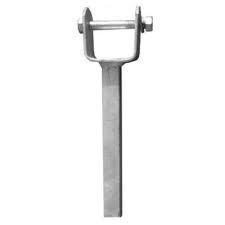 3250 Dunbier Pad Bracket 20sq x 180 Long: 42mm inside U Bracket