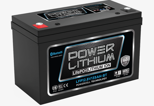 LFP12.8V135AH-BT Power Crank 135 AH Battery | 12V Lithium Deep Cycle
