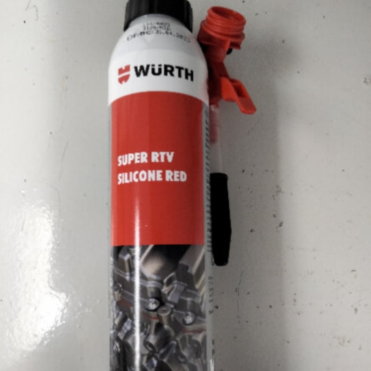 08933312 WURTH SUPER RTV SILICONE RED