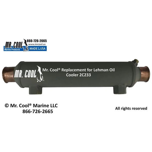 2C233 Aftermarket Ford Lehman SP90 SeaStar Steering Oil Cooler 2 x 9 in | Sawley's Select Marine Parts