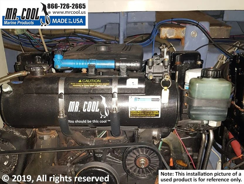 864395T01 Aftermarket Mercruiser 4.3L/5.0L/5.7L/6.2L Heat Exchanger With Hose | Sawley's Select Marine Parts