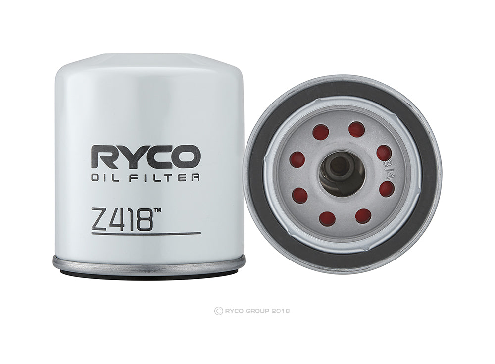 Z418 Ryco Oil Filter | Genuine Ryco Filter