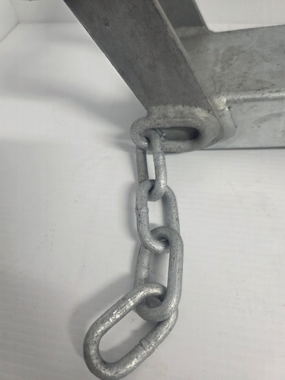 H3572G Mackay 3500 Dunbier 65mm Winch Bracket Galvanised (100mm Bow Roller) | Marine Trailer Part